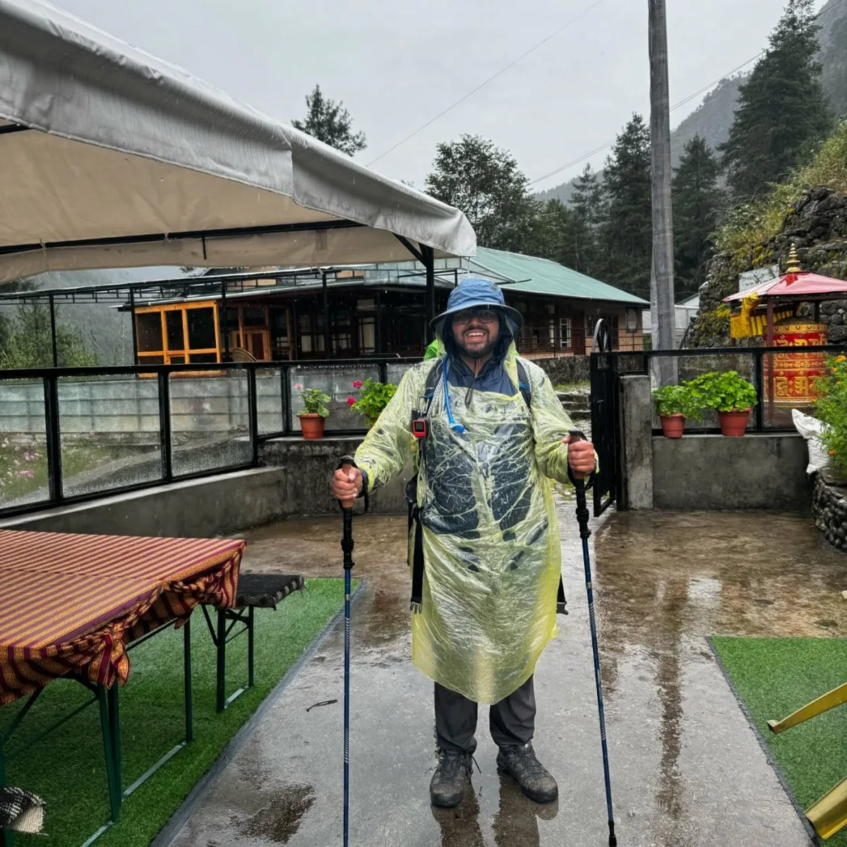 Rain on the final days.