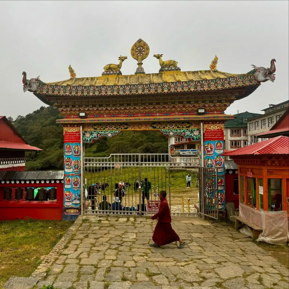 The monastery at Tengboche.