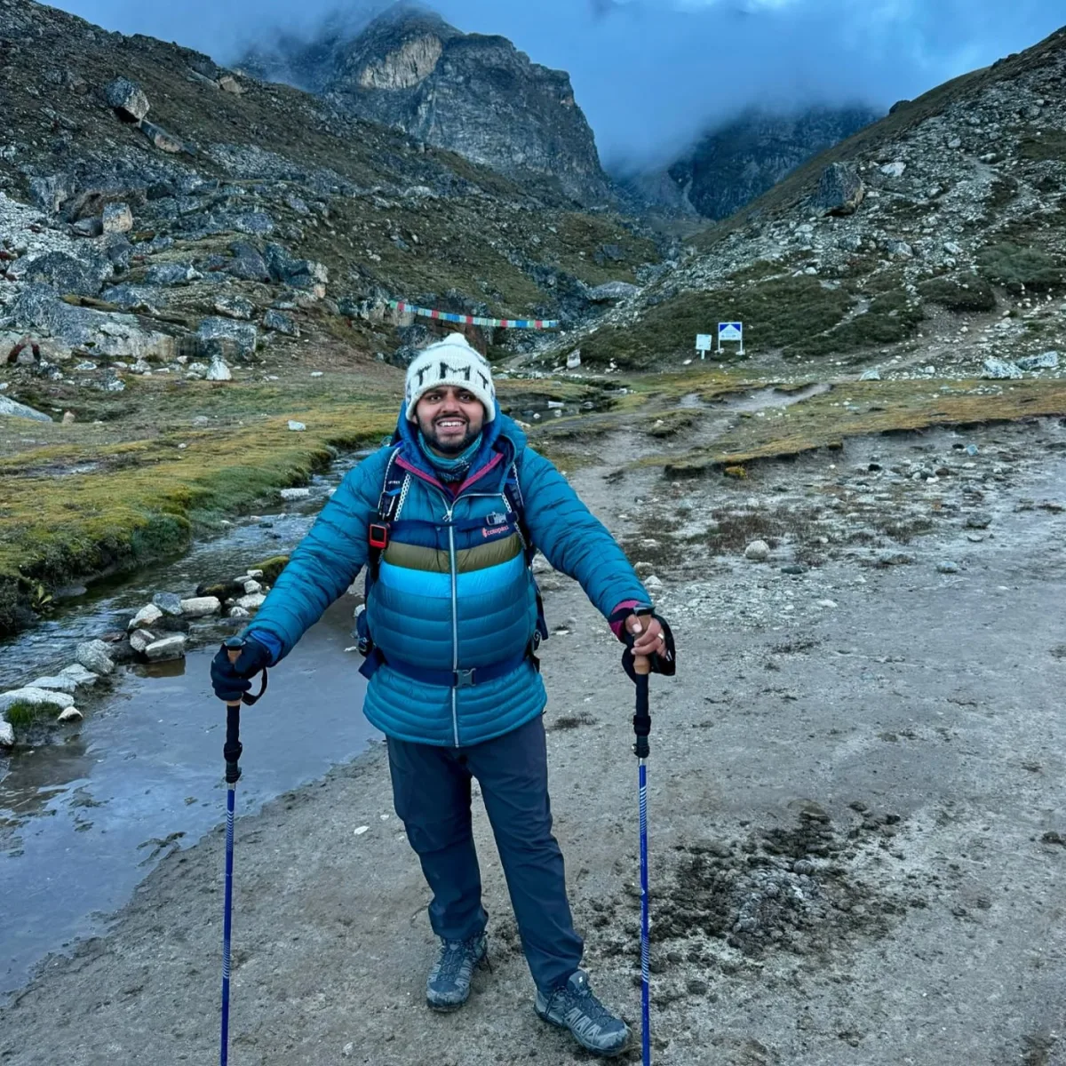 On the way to Base Camp.